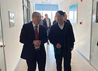 浦东新区管小军副区长一行来熊猫体育考察指导工作
