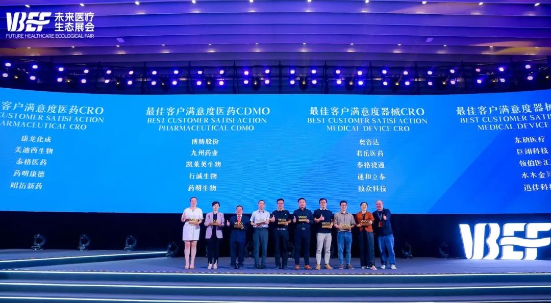 需求启航，满意抵达 | 熊猫体育荣膺2024VBEF“最佳客户满意度医药CRO”